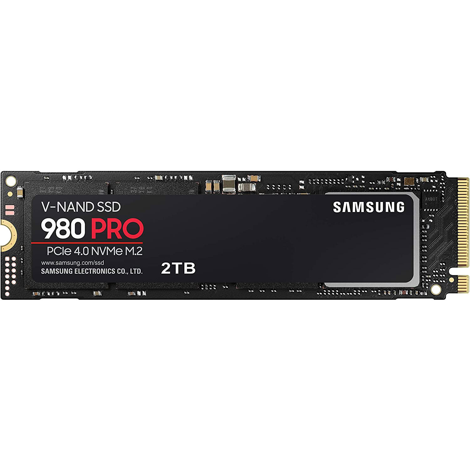 SAMSUNG 980 PRO SSD 2TB PCIe NVMe Gen 4 Gaming M.2 Internal Solid
