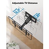 Pipishell Pipishell Full Motion TV Wall Mount for 40–82 inch Flat or Curved TVs up to 110 lbs, Smooth Swivel & Extension, Tool-Free Tilt with Heavy-Duty Arms, Max VESA 600x400mm, Fits 12″/16″ Wood Studs, PILF11