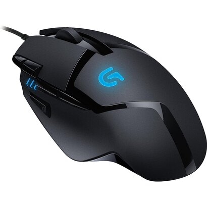 Logitech Logitech G402 Hyperion Fury FPS Gaming Mouse with High Speed Fusion Engine (910-004069)