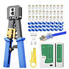 Gigacord Gigacord Network Installation Tool Kit Crimper, Connectors, Tester included