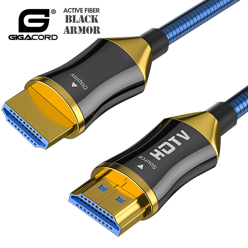 Gigacord 8K HDMI 2.1 AOC Fiber Cable HDMI 2.1 48Gbps 8K@60Hz 4K