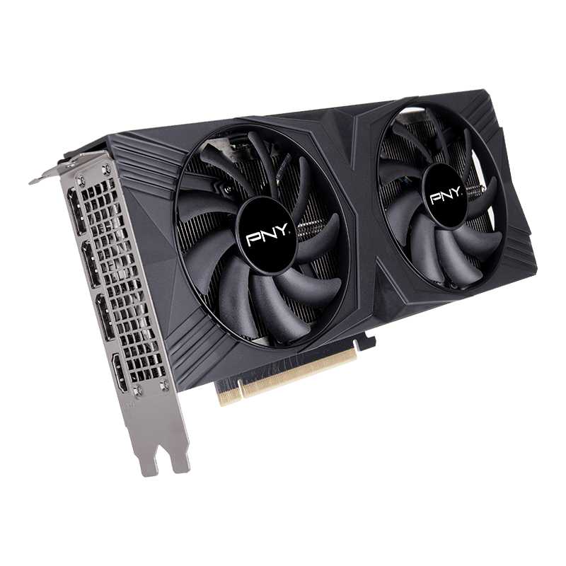 PNY GeForce RTX 4070 12GB Verto Dual Fan Graphics Video Card DLSS