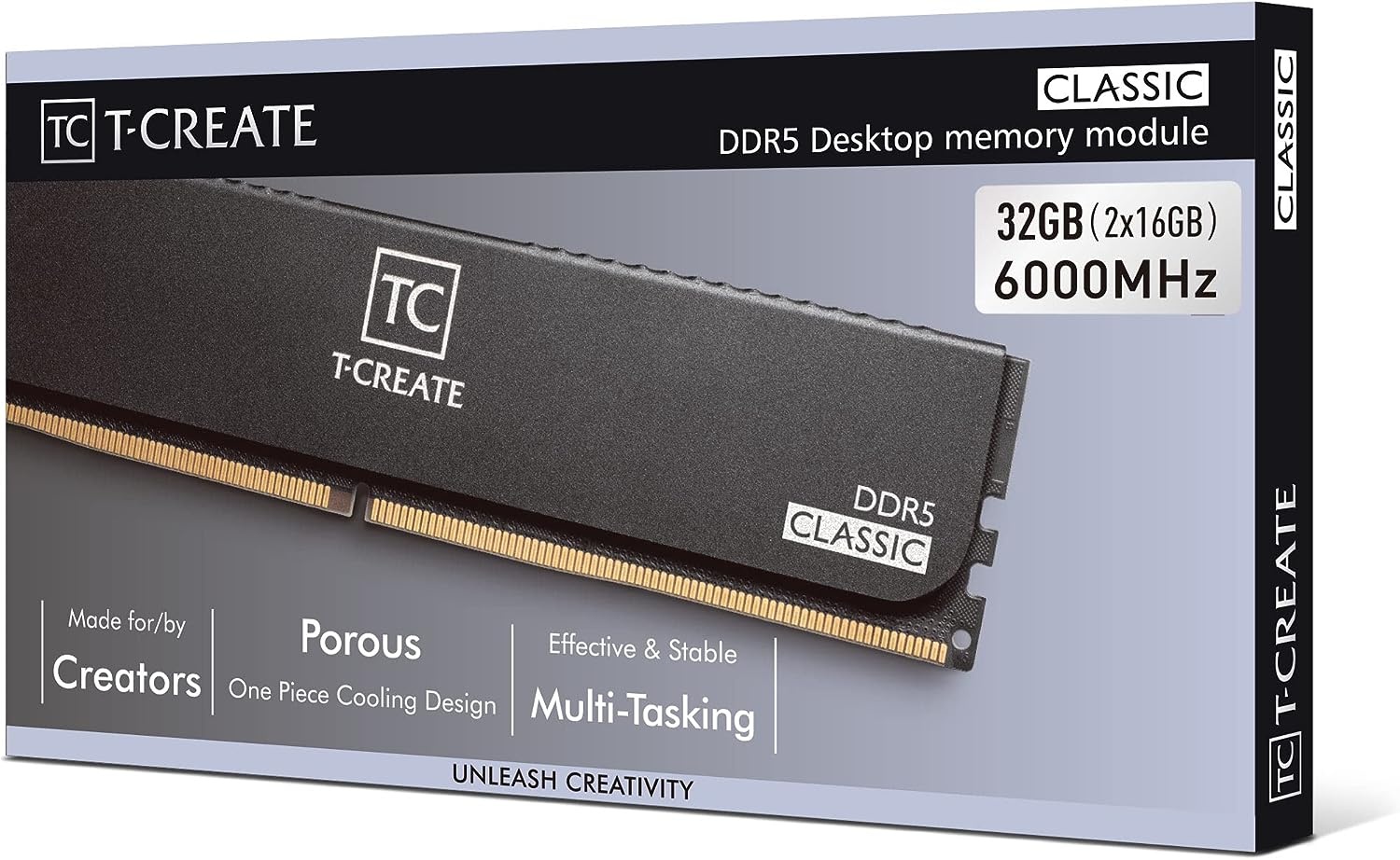 TEAMGROUP T-Create Classic 10L DDR5 32GB Kit (2 x 16GB) 6000MHz