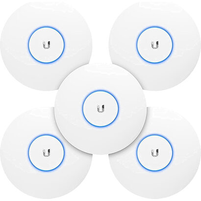 Ubiquiti Ubiquiti Networks 2,4/5Ghz 450/1300Mbps 122m 5-pack Indoor/Outdoor, UAP-AC-PRO-5 (Indoor/Outdoor 196.7 x 35 mm)