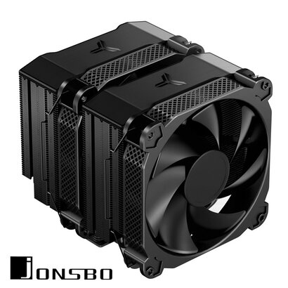 Jonsbo JONSBO HX7280 TDP280W Performance CPU Cooler, 7 Copper Heatpipes Twin Tower Radiator,H:160MM, 2+1 Fans, LGA1700/AM5 Support, FDB Dynamic Hydraulic Bearing,Standard 1g German Silicone Grease, Black