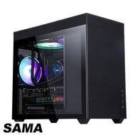 SAMA SAMA IM01 PRO Micro-ATX ITX Black Steel Case (Choose Color)