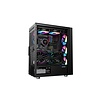 SAMA SAMA 3509 ATX Gaming Computer Case Mid Tower Tempered Glass w/ 4 x ARGB Fans (3 x120mm x Front l, 1 x120mm x Rear)