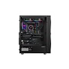 SAMA SAMA 3509 ATX Gaming Computer Case Mid Tower Tempered Glass w/ 4 x ARGB Fans (3 x120mm x Front l, 1 x120mm x Rear)