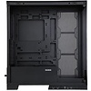 SAMA SAMA ATX Computer Case Tempered Glass Mid Tower USB 3.0 Type C Micro -ATX Gaming Case Supports ATX/M-ATX/ITX Adjustable I/O with 4 x F-RGB Fans Black