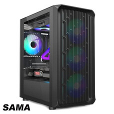 SAMA SAMA PC Case 205A Black ATX Case