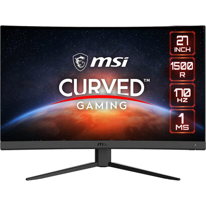 MSI MSI G27C4 E2, 27" Gaming Monitor, 1920 x 1080 (FHD), VA, 170Hz, FreeSync Premium, HDMI, Displayport, Tilt,Black