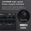 SAMA SAMA Platinum 850W PC Power Supply ATX3.0 PCIE5.0 12VHPWR Full Voltage 80Plus Gold PSU ECO Mode ATX Power Supply