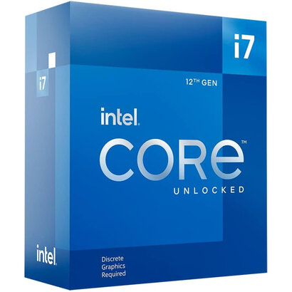 Intel Intel Core i7-12700KF Gaming Desktop Processor 12 (8P+4E) Cores up to 5.0 GHz Unlocked LGA1700 600 Series Chipset 125W
