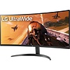 LG LG 34WP60C-B 34-Inch 21:9 Curved UltraWide QHD (3440x1440) VA Display with sRGB 99% Color Gamut and HDR 10, AMD FreeSync Premium and 3-Side Virtually Borderless Screen Curved QHD Tilt,Black