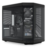 HYTE HYTE Y70 Touch Dual Chamber Mid-Tower ATX Case with Touchscreen, Black, CS-HYTE-Y70-B-L