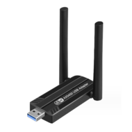 WiFi6E USB 3.0 WiFi Adapter for PC, AX5400M 802.11AX, Tri-Band 6GHz/5GHz/2.4GHz, WPA3, Wireless USB WiFi Dongle Network Adapter for PC Laptop, Only Compatible with Windows 11/10