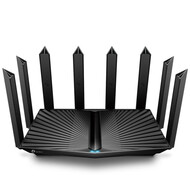 TP-Link TP-Link AX7800 Tri-Band Gigabit 8-Stream Wi-Fi 6 Router, 7800 Mbps, 1×2.5 Gbps+4×1 Gbps Ports, 1.7 GHz Quad-Core CPU, USB 3.0+2.0, Ideal for Gaming Xbox/PS4/Steam&4K/8K, OneMesh (Archer AX95), Black