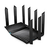 TP-Link TP-Link AX7800 Tri-Band Gigabit 8-Stream Wi-Fi 6 Router, 7800 Mbps, 1×2.5 Gbps+4×1 Gbps Ports, 1.7 GHz Quad-Core CPU, USB 3.0+2.0, Ideal for Gaming Xbox/PS4/Steam&4K/8K, OneMesh (Archer AX95), Black