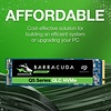 Seagate Seagate Barracuda Q5 1TB Internal SSD - M.2 NVMe PCIe Gen3 ×4, 3D QLC for Desktop or Laptop, 1-Year Rescue Services (ZP1000CV3A001)
