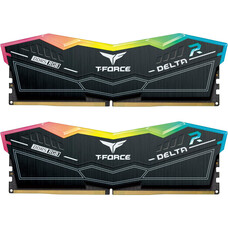 Teamgroup TEAMGROUP T-Force Delta RGB DDR5 Ram 32GB (2x16GB) 6000MHz PC5-48000 CL30 Desktop Memory Module Ram For 600 700 Series Chipset XMP 3.0 Ready Black - FF3D532G6000HC30DC01