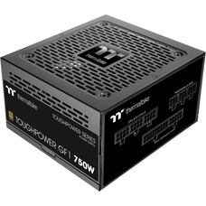 Thermaltake Thermaltake GF1 (2024) Fully Modular ATX 750W Power Supply - 80 Plus Gold - Ultra Quiet - Zero RPM, PS-TPD-0750FNFAGU-P