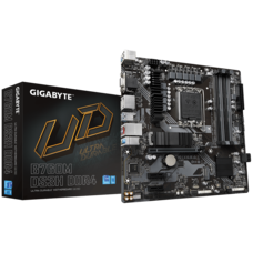 Gigabyte GIGABYTE B760M DS3H DDR4 (LGA 1700/ Intel/ B760/ M-ATX/ DDR4/ 2* M.2/ PCIe 4.0/ USB 3.2 Gen 2 Type-C/ 2.5GbE LAN/Q-Flash Plus/PCIe EZ-Latch/Motherboard)