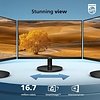 Philips PHILIPS 22 inch Class Thin Full HD (1920 x 1080) Monitor, 100Hz Refresh Rate, VESA, HDMI x1, VGA x1, LowBlue Mode, Adaptive Sync, 4 Year Advance Replacement Warranty, 221V8LB