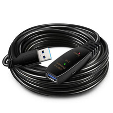 Gigacord Gigacord 20M (65 Foot) Ft. USB 3.0 Male Female Active Extension Cable, Optional Power