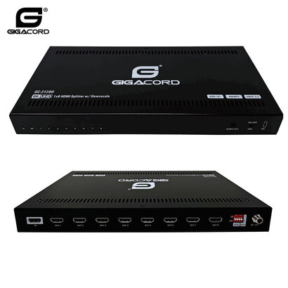 Gigacord Gigacord HDMI 2.1 8k 8-port Powered Splitter