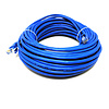 Tegratech Cat5e UTP Ethernet Network LAN EZ Boot Cable 24AWG, Blue 25ft