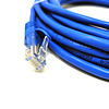 Tegratech Cat5e UTP Ethernet Network LAN EZ Boot Cable 24AWG, Blue 15ft