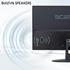 Sceptre Sceptre E248W-19203R 24 Inch Ultra Thin 1080p 75Hz LED LCD Monitor 2x HDMI VGA, Metal Black 2018