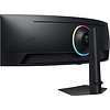 Samsung SAMSUNG 49-Inch Odyssey G9 Series DQHD 1000R Curved Gaming Monitor, 1ms(GtG), VESA DisplayHDR 1000, 240Hz, AMD FreeSync Premium Pro, Height Adjustable Stand, LS49CG954ENXZA, 2024
