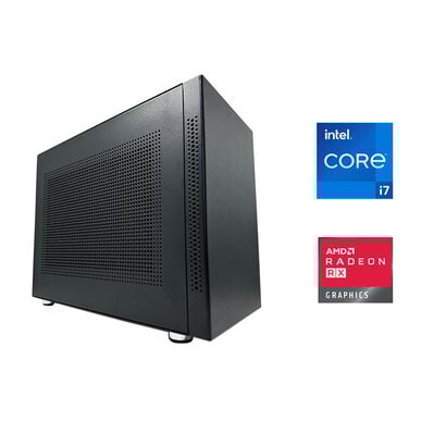Cryo-PC MATX Tower, Intel i7 12700K, RX 7600, 32GB DDR4, 1TB NVMe, Windows 10 Pro, Black