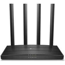 TP-Link TP-Link AC1200 Smart WiFi Router - 5GHz Gigabit Dual Band MU-MIMO Wireless Internet Router, Long Range Coverage by 4 Antennas (Archer A6)