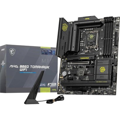 MAG B860 Tomahawk WiFi Motherboard, ATX, LGA 1851 - DDR5 Memory Boost 9200+ MT/s
