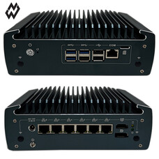 Cryo-PC Fanless MINI PC 10th gen i3, 7-LAN, 1 DP + 1 HDMI