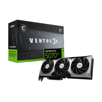 MSI GeForce RTX 5070 Ti 16G VENTUS 3X OC