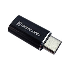 Gigacord Gigacord Lightning Female to USB-C Male Adapter Converter