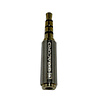 Gigacord Gigacord 4 Conductor 2.5mm Male to 3.5mm Female Adapter, Gold Plated Jack Stereo Full Metal Connector, Supports Mic