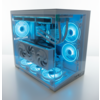 Cryo-PC Mid Tower, White Gaming Computer, AMD Ryzen 7800X3D - RTX 5070 - 32GB DDR5 - 4TB NVMe
