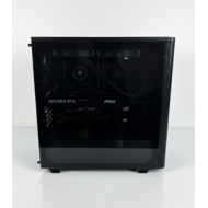 Cryo-PC Mid Tower, Black Gaming Stealth Computer, AMD Ryzen 7800X3D - RTX 5070 TI - 32GB DDR5 - 4TB NVMe