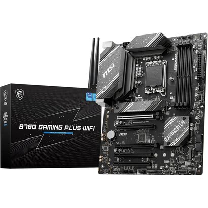 MSI B760 Gaming Plus Wifi LGA 1700 Motherboard - Wifi 6E - DDR5 - 2.5Gbps Lan