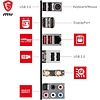 MSI B760 Gaming Plus Wifi LGA 1700 Motherboard - Wifi 6E - DDR5 - 2.5Gbps Lan