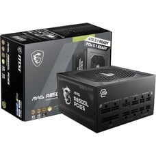 MSI MAG A850GL Fully Modular 850W Power Supply - PCIE5.0 - 10 Year Warranty - 80+ Gold