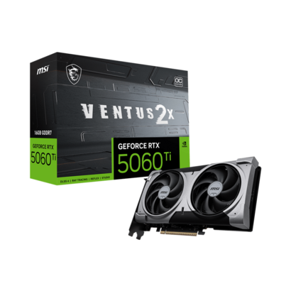 MSI Geforce RTX 5060 Ti 16GB GDDR7 - MSI Ventus 2X OC Black