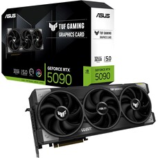 ASUS ASUS TUF Gaming GeForce RTX  5090 32GB GDDR7 Gaming Graphics Card (PCIe 5.0, HDMI/DP 2.1, 3.6-Slot, Military-Grade Components, Protective PCB Coating, axial-tech Fans, Vapor Chamber)