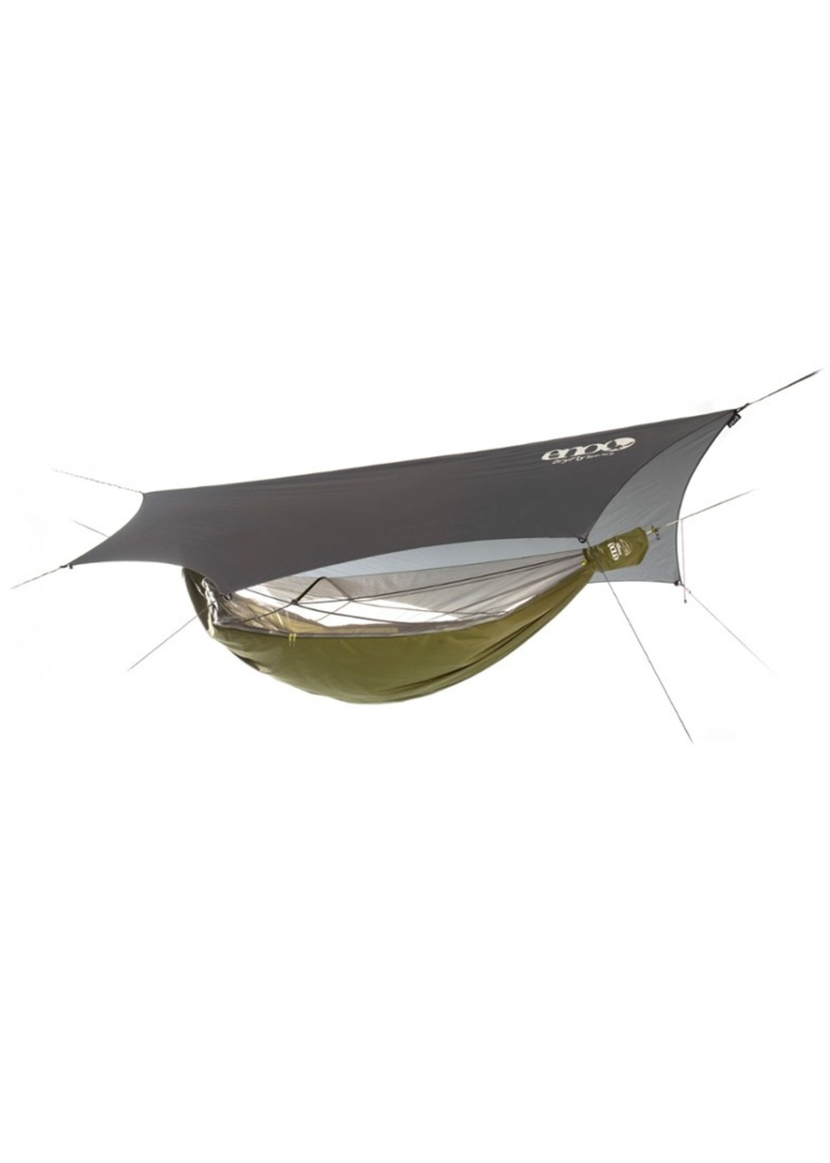 ENO- Eagles Nest Outfitters JungleLink Hammock System Charcoal | Evergreen