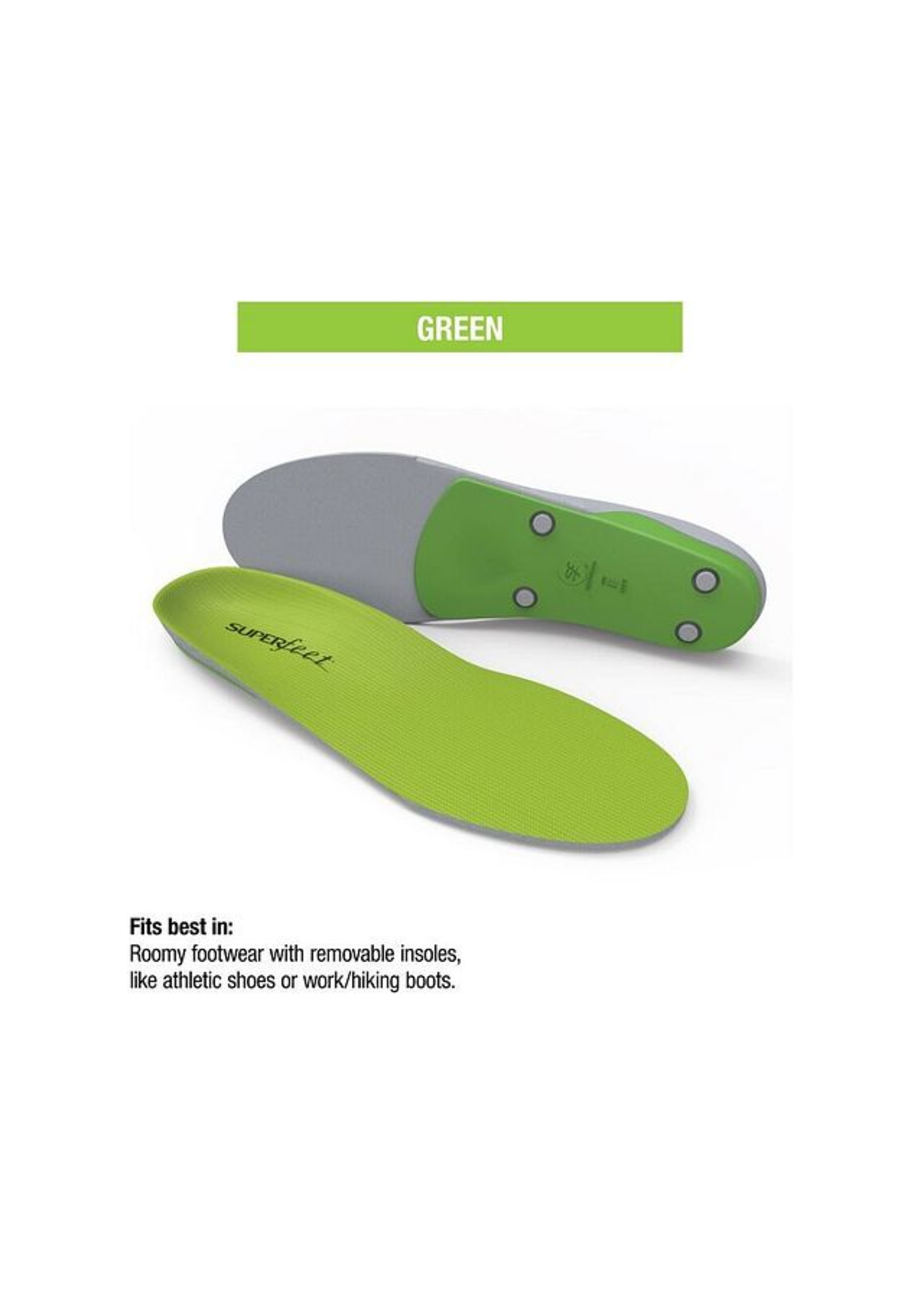 Superfeet Green Performance Insole