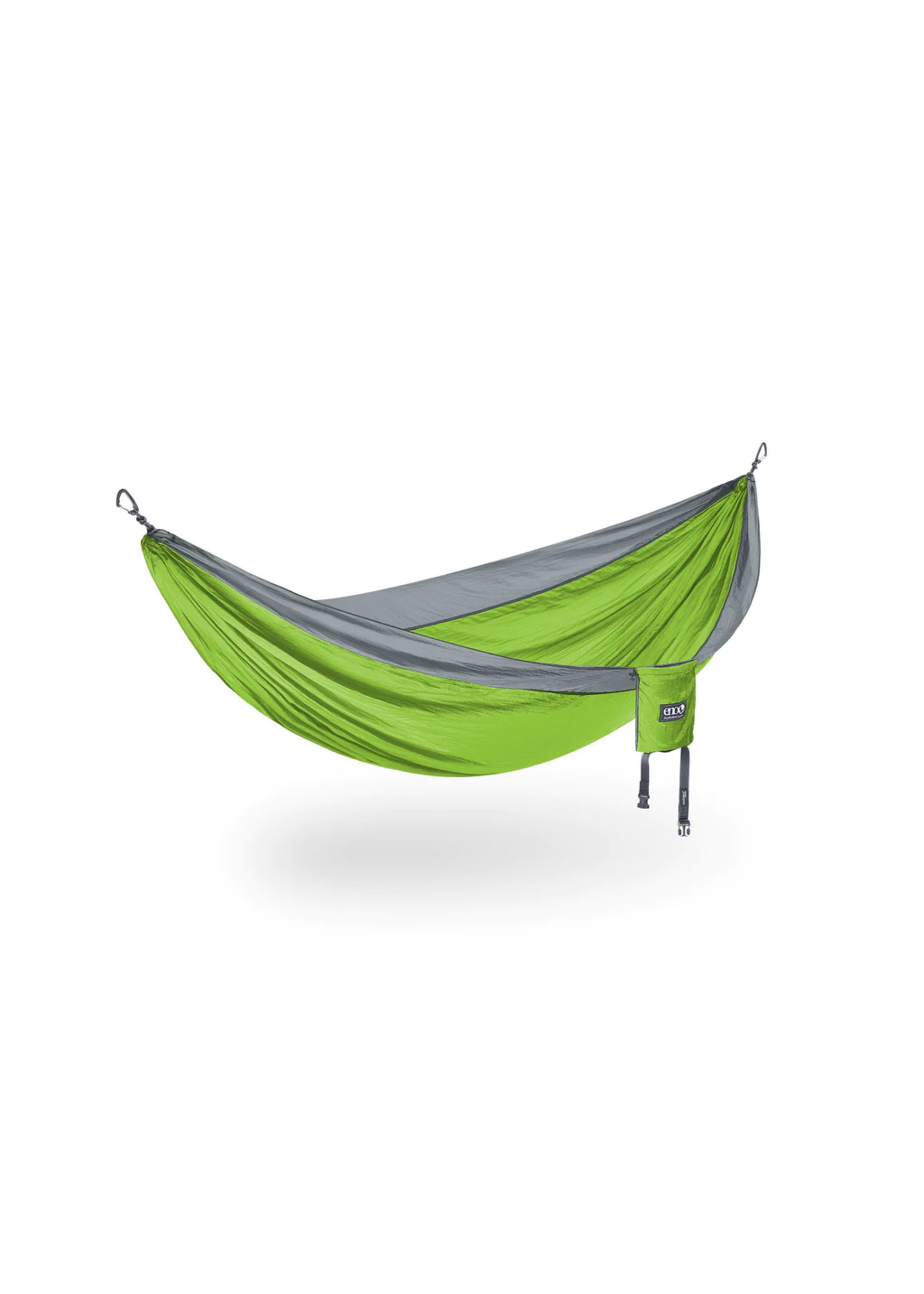 ENO- Eagles Nest Outfitters DoubleNest Hammock Chartreuse / Grey